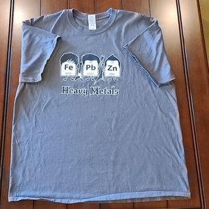 "Heavy Metals" Dark Gray t-shirt